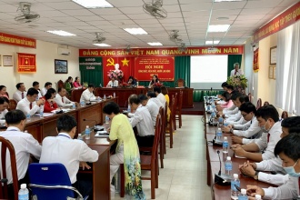 HỘI NGHỊ CÔNG CHỨC, VIÊN CHỨC, NGƯỜI LAO ĐỘNG NĂM 2023 - PHÁT HUY DÂN CHỦ VÀ TINH THẦN ĐOÀN KẾT